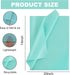 BEISHIDA 100 Sheets Teal Tissue Paper, Teal Wrapping Paper, Tissue Paper for Gift Bags, 14"x20"Gift Wrap Tissue Paper Bulk for DIY Crafts Gift Wra...