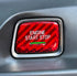 iJDMTOY Gloss Red Real Carbon Fiber Keyless Engine Start/Stop Push Start Button Cover Compatible with 2016-up Chevrolet Camaro...