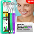 3 Pack Metal Tongue Scrapers for Kids Adults, Stainless Steel Tongue Cleaner Scrubber with Travel Case...
