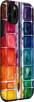 iPhone 11 Pro Max Watercolor Paints Palette And Paintbrush Painter Artists Case...