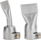 2Pcs Welding Gun Flat Nozzle, Stainless Steel Alloy 20mm Small+40mm Large Tip Welding Gun Nozzle, Hot Air Tourch Gun Soldering Supplies Accessory ...