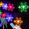 Christmas Decorations Outside Solar Snowflake Lights, 50LED Bright and Long-Lasting Solar Christmas Lights Outdoor Waterproof Decorations, Snowfla...