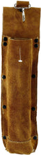 Flame-Resistant Electrode Bag/Welding Rod Pouch/welding rod holder/Leather Electrode Holder/ (gold brown)...