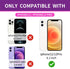 2 Pack Gradient Tempered Glass for iPhone 12 Pro / 12 Privacy Screen Protector for iPhone12 / 12Pro 6.1inch Anti Spy Anti Blue Light Eye Protectio...