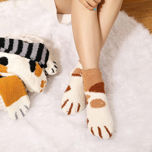 Trifabricy Fuzzy Socks for Women - Fluffy Socks Women, Cozy Socks Slipper Socks for Women...