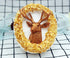 Deer Silicone Animal Soap Mold - Round Shape for Candle and Cake Decoration...