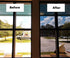 Niviy One Way Window Film Daytime Privacy Mirror Effect Reflective Window Tint for Home Self Adhesive UV Sun Blocking Heat Control Glass Door Film...