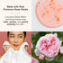 Rose Hydrating Facial Cleanser – Gentle Foaming Face Wash Gel for Dry, Sensitive, & Oily Skin Made with Real Rose Petals & Korean Skincare Technol...