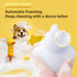 Electric Dog Cleaning Foam Machine, Automatic Dog Soap Dispenser for Bath, Rechargeable Pet Shampoo Mixing Bottle for Cleaning, IPX7 Waterproof Do...