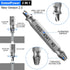 Damaged Screw Extractor Set&bolt extractor kit & Stripped Screws Nuts & Bolts, Easy Removal of Rusty & Broken Hardware, 6PCS HSS Removal of Rusty ...