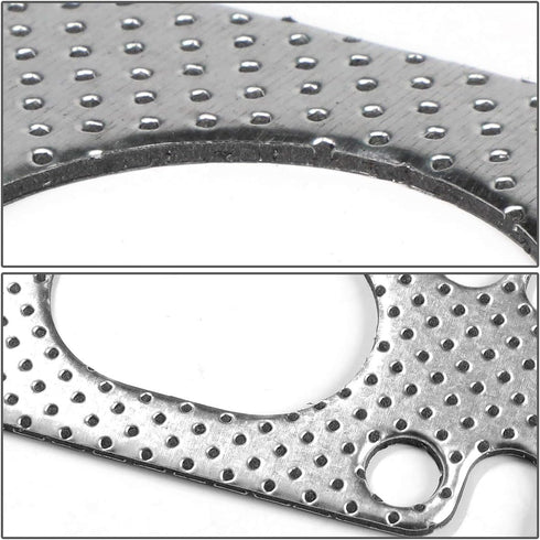 DNA Motoring GKTSET-E36 Aluminum Exhaust Manifold Header Gasket Set Replacement,Metallic...