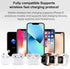 3-in-1 Magnetic Wireless Charger, Fast Charging, Wireless Charger for iPhone Devices, 3-in-1 Wireless Charger Holder for Apple Watch, AirPods pro/...