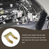 15 PCS Brake Line Clips, Automobile Oil Pipe Clamp, U-shaped Gear Line Handbrake Cable Fixing Hose Clamp, Metal Brake Line Retainer Replacement Ho...