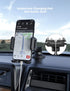Phone Mount for Car,Car Phone Holder Mount with Strong Suction Cup Dashboard Windshield Phone Mount Compatible with iPhone 14 13 12 11 Pro Max, Ga...
