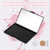 2 Pcs Makeup Plastic Magnetic Palette Magnetic Eyeshadow Palette Empty Cream Blush Palette with Mirror and 30 Round Adhesive Metal Stickers for Ey...