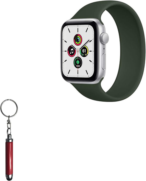 BoxWave Stylus Pen Compatible with Apple Watch SE (44mm) - Bullet Capacitive Stylus, Mini Stylus Pen with Keyring Loop for Apple Watch SE (44mm) -...