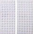 1000 Pcs (500 Pairs) 0.59inch Diameter Hook and Loop Fastener Self Adhesive Round Circle Sticky Sticker Dots for Arts and Crafts School Classroom ...