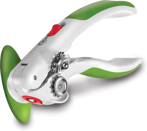 Zyliss Lock N' Lift Can Opener - Manual Can Opener with Built-In Magnet - Safety Can Opener with Stainless Steel Wheel - Handheld Kitchen Tool & G...