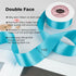 VATIN Double Face Copen Blue Satin Ribbon 1-1/2" Continuous 25 Yards,Blue Polyester Fabric Ribbon use for Bows Bouquet, Gift Wrapping, Floral Arra...