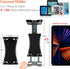 Peastrex Ipad Holder for Mic Stand, Tablet Phone Holder Micophone Music Stand Mount Adjustable Rotatabe with Super Handle Clamp for iPad Pro 12.9 ...