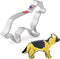 German Shepherd Dog Cookie Cutter 5.25" Made in USA by Ann Clark...