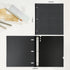 WOT I Telescoping 3 Ring Binder, Flexible Binder with Expandable Spine, Flat Thin Binder for School Office Home Use, Holds 160 Sheets 8.5x11 inch ...