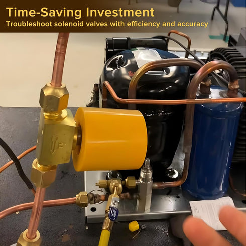 Solenoid Magnet Tool, TLMKC 18 Solenoid Tester Magnet Tool for Purge Valve Solenoid, Solenoid Tester for 18mm Universal Industrial Solenoid Valve...