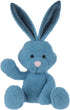Apricot Lamb Toys Plush Jewelry Blue Velvet Bunny Rabbit Stuffed Animal Soft Cuddly Perfect for Kids 8.7 Inches...