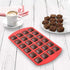 SILIVO Bite-Size Silicone Brownie Pan with Dividers - 2 Pack 24-Cavity Non-Stick Mini Silicone Molds for Brownie Bites, Keto Fat Bombs, Fudges and...