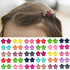 Elesa Miracle 60pcs Baby Girl Mini Hair Claw Clips Flower Hair Bangs Pin Baby Girl Hair Accessories Clips...