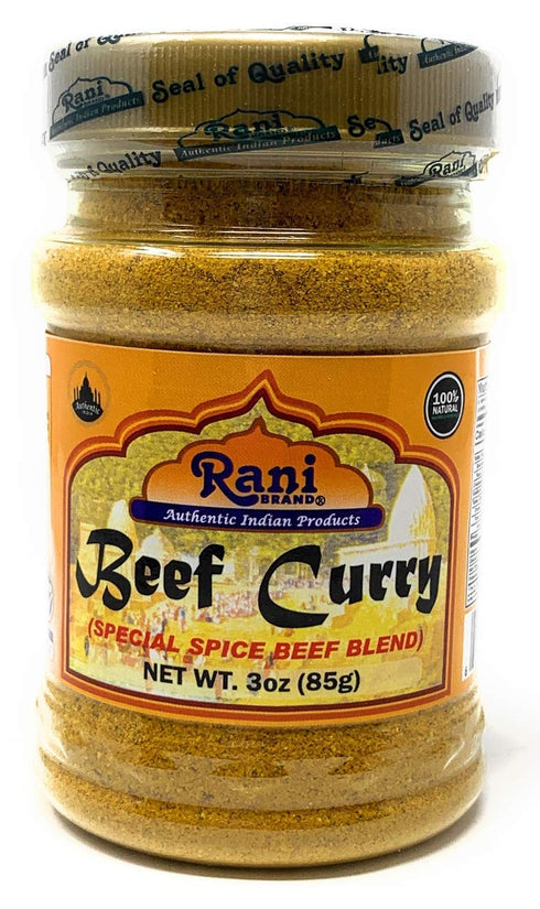 Rani Beef Curry Masala Indian 10-Spice Blend 3oz (85g) PET Jar ~ All Natural | Vegan | No Colors | Gluten Friendly | NON-GMO | Indian Origin...