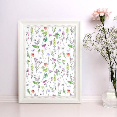 Lurrose 24 Sheets Scrapbook Paper Floral Scrapbook Paper Decorative Craft Paper for Scrapbooking Supplies Card Making Supplies...