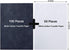 150 Pieces Black White Carbon Transfer Paper Set Tracing Paper Carbon Graphite Copy Paper with 5 PCS Embossing Stylus Dotting Tools for Wood, Pape...