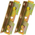 4 Sets No Mortise Bed Rail Fittings Wooden Bed Frame Connectors Metal Bed Rail Fasteners...