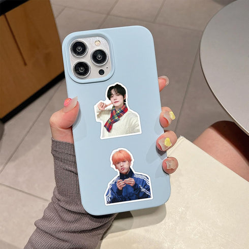 110pcs TXT Stickers for Teens Laptops,Cute Trendy Kpop Singer Boy Group Stickers Vinyl Waterproof Deals for Adult Water Bottles Journals Guitar Ph...