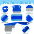 6 Pieces Dog Eye Combs Tear Stain Removal Combs Pets Grooming Combs Kit Flea Comb for Small Dogs Removing Knots Crust Mucus...