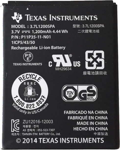 Rechargeable Battery for TI Nspire CX, TI Nspire CX CAS (NEW MODEL)...