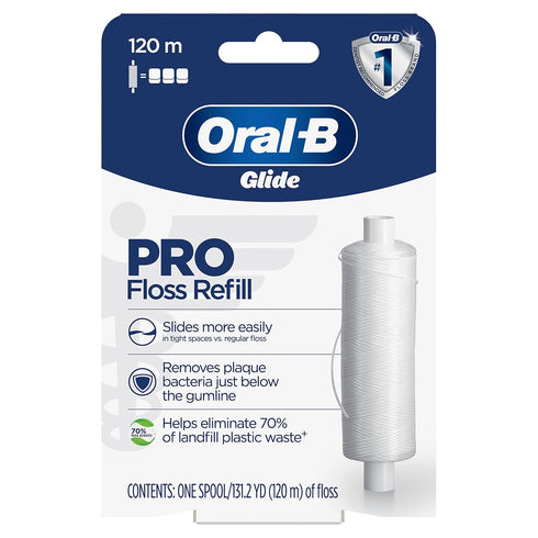 Oral-B Glide PRO Floss Refill, 120m...