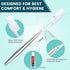 30 PCS Individually Wrapped Bulk Toothbrushes with Toothpastes, Colorful Manual Disposable Toothbrushes for Adult or Kid, Ergonomics Handle, Mediu...