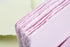 Wanderings Handmade Pink Deckle Edge Blank Paper - Thick 300 GSM - 5x7 inches - Package of 25 - Mixed Media Loose Leaf Paper for Watercolor, Write...