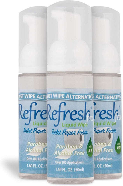 Free: Toilet Paper Foam. Eco-Friendly Flushable Wet Wipe Alternative for Sensitive Skin. Cleanses and Soothes with Witch Hazel and Aloe. Plumbing ...