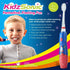 B07YVKSLHYBrush?Baby - KidzSonic Rocket Kids Electric Toothbrush for Ages?3+ with Disco LED Lights, Gentle Sonic Vibrations, 2-Minute Smart Timer ...