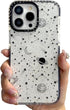 Case for iPhone 14 Plus, Cute Stars Cosmic Asteroid Moon Print Kawaii Design Girly Aesthetic Cartoon Pattern for Women Girls Teens Soft TPU Case,6...