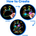 ZMLM Scratch Art for Kids Toy: 60 Rainbow Scratch Paper Art Supplies Kits for Boy Girl Birthday Gift Arts Crafts Classroom Supplies for Kids Party...