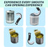 Easy Open Ring Pull Can Opener and Pet Food Can Cover Silicone Lids Convenient Tools for Preserving Food Freshness Pop Top Tab Puller Simple Tool ...