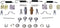 Dorman HW17393 Rear Parking Brake Hardware Kit Compatible with Select Lexus/Toyota Models...
