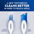 Soft Toothbrushes for Adults Dollar, Manual Toothbrush, Wave Shaped Bristles for Excellent Cleaning Effect, Anti Slip Handle (6 Packs)...