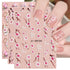 JMEOWIO 3D Embossed Flower Nail Art Stickers Decals Self-Adhesive Pegatinas Uñas 5D Spring Summer Floral Sakura Nail Supplies Nail Art Design Deco...