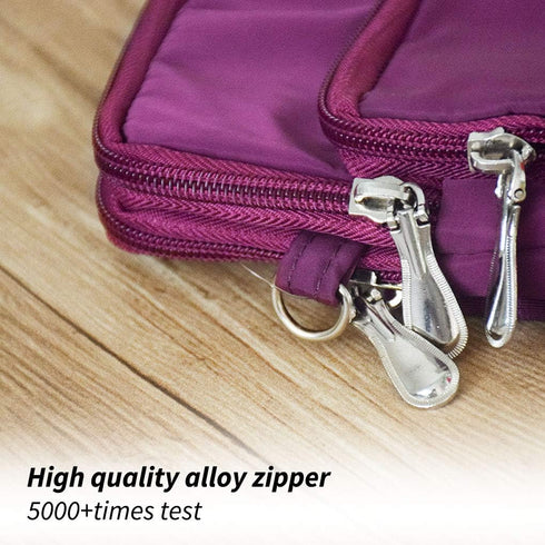 WITERY Women Mini Crossbody Bag Purse Wrist Cell Phone Bag Women’s Shoulder Handbag Multiple pocket Wallet for Ladies...