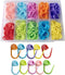 150 Pieces Knitting Crochet Locking Stitch Markers Stitch Needle Clip Counter 10 Colors (Color Ship Randomly)...